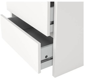 Fehér éjjeliszekrény Next – Tvilum