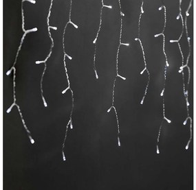 Nedis CLLC180C - LED karácsonyi függöny 180 LED, 7 funkció, 10,9 m, IP44, hideg