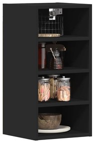 “Riga” fekete forgácslap függő szekrény 30x29,5x60 cm