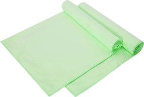 vidaXL Sport Törölközők 2 pcs Zöld 140 x 70 cm Poliészter és poliamid