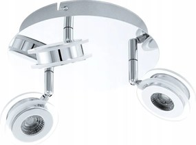 Fényszóró fali lámpa króm Led Eglo Sarolo 94491 meleg fehér