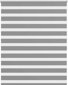 vidaXL szürke zebra roló 120,9 x 175 cm szövetszélesség 116,7 cm