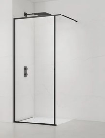 Zuhanyparaván SAT Walk-In lehúzóéllel 140 cm SATWISL140C