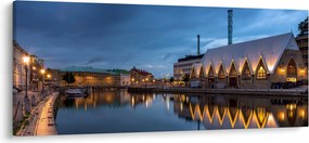 Vízcsatorna képe - Göteborg (120x50 cm)