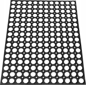 Lábtörlő Gumiszőnyeg Áttört Erős Vastag 60x80cm Méhsejt Szem