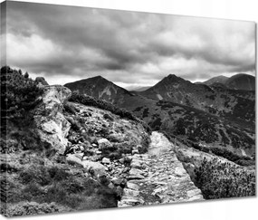 Vászonkép 40x30 Tátra Lengyel hegyek Kilátás