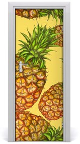 Fotótapéta ajtóra ananász 75x205 cm