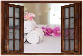 Poszterek 90x60 Spa Wellness Orchidea