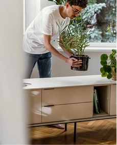 Szürkésbézs TV-állvány 189x61x42 cm Mod – noo.ma