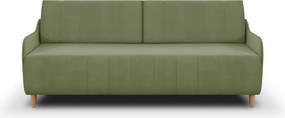 GALA Háromszemélyes kinyitható kanapé Zöld