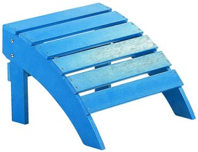 Kék lábtartó kerti székhez ADIRONDACK Beliani