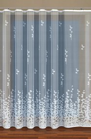 Mg Jacquard Függöny 35075 Fehér magasság 160cm lengyel 0,5m