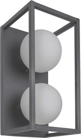 Italux Daisy MB-BR4367-W2 GR Fali lámpa 2x4W/G9 IP20