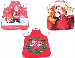 Karácsonyi kötény vegyes minták