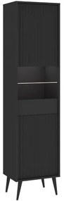 BARCELONA üveges vitrin 47 cm, antracit