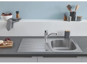 GROHE 31552SD1 - K200 mosogató, 860 x 500 mm, rozsdamentes acél