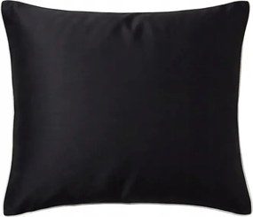 Bambusz párnahuzat 50x60 fekete-fehér bézs