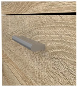 Pepe komód tölgyfa dekorral, 80 x 68 cm - Tvilum