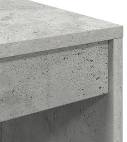 Íróasztal Beton szürke Forgácslap beton szürke felülettel