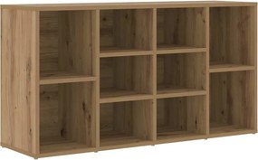 vidaXL Cipőpad polcokkal Artisan tölgy 103 x 30 x 54,5 cm Faanyag