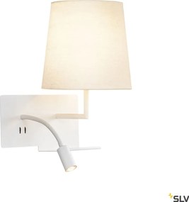 SLV SOMNILA 1003460 Fali lámpa 1x40W/LED 3000K 120LM