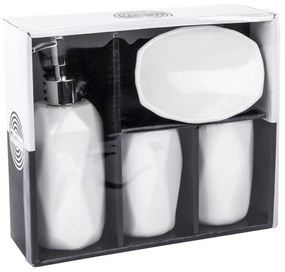 Dolomite fürdőszoba készlet, fehér