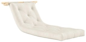 Natúr színű len fotel Hooked – Karup Design