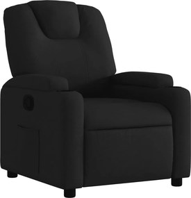 vidaXL fekete szövet relaxfotel