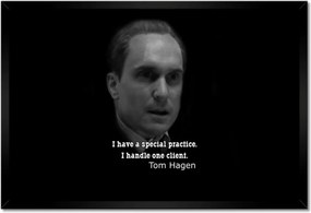 Poszterek keretben 60x40 Idézetek a Keresztapáról