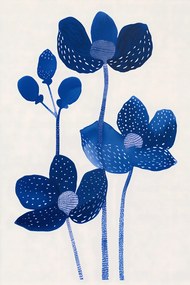 Poszter 30x45cm Éjszakai virágok