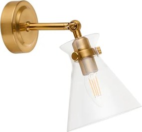 Endon 112861 - HARLOW fali spotlámpa 1xE14/7W/230V arany