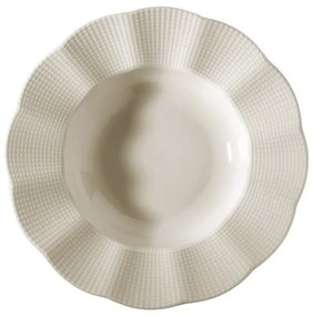 24 részes fehér porcelán étkészlet