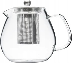 Teás Kanna Üvegből, Szűrővel, 0,8L