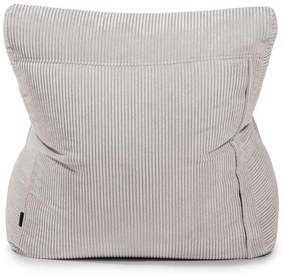 Krémszínű kordbársony babzsákfotel Seat 100 Lounge – SLOWDOWN