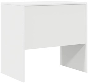 Asztal Fehér 80x50x76 cm Mérnöki fa