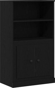 vidaXL Büféasztal Fekete tölgy 60 x 35.5 x 103.5 cm Faanyag