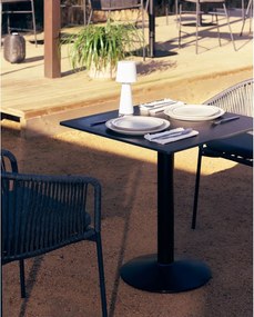 Fém kerti étkezőasztal 68x68 cm Esilda – Kave Home