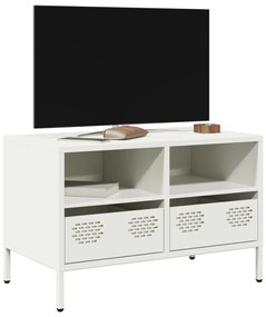 fehér hidegen hengerelt acél TV-szekrény 68 x 39 x 43,5 cm