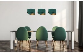 Csillár zsinóron GALAXY 3xE27/60W/230V zöld/arany