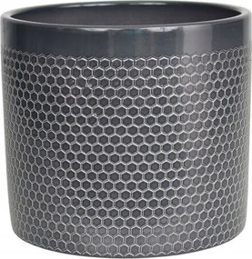 Grafit fedél fekete kerámia henger 19 cm