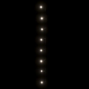hideg fehér fényű PVC LED-füzér 300 LED-el 30 m
