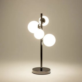 Brilagi - LED Asztali lámpa MILLA 4xG9/3W/230V fényezett króm/fehér