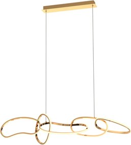 Zuma Line CHOLET MD7361-5A-EGT Függőlámpa 1x56W/LED 3000K 6600lm IP20