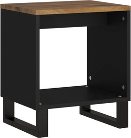 vidaXL tömör mangófa és szerelt fa dohányzóasztal 40 x 31 x 46 cm