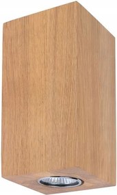 Wooddream Fali Led fali lámpa 2x5W olajozott tölgy spot-Light