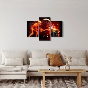Kép - Zene a lángokban (90x60 cm)