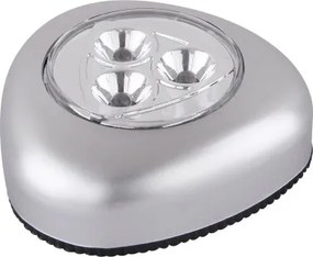 Globo 31909 Éjszakai fény 3x0,21W LED touchdimmer, elemmel 3xAAA 1,5V, MxSzxH:65x26x67, tartozék: 3xLED 0,21W 5V, 20lm, 6400K.