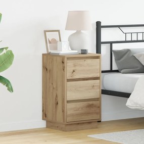 Éjjeli Szekrény LED-del Artisan Oak 39x34.5x65 cm Mérnöki Fa