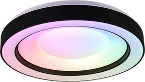 TRIO R65091032 ARCO Ufo Lámpa Fekete LED IP20