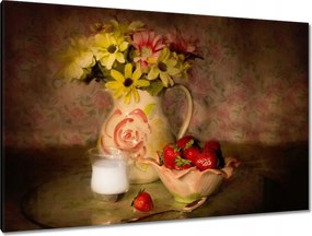 Festmények 120x80 Eper kompozíció